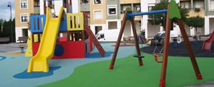 Juegos infantiles: parques infantiles